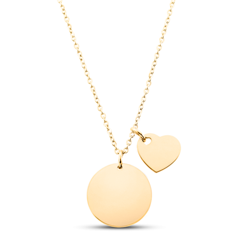 Collana Personalizzata con Illustrazione - Gold - 62