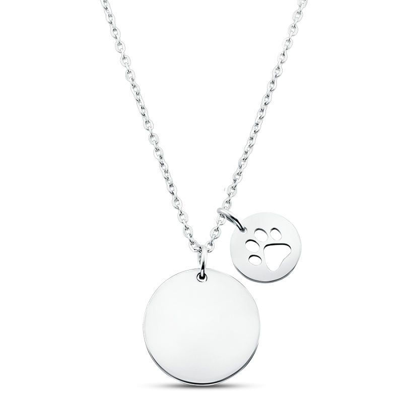 Collana Personalizzata con Tipo di Cane - Silver - 60