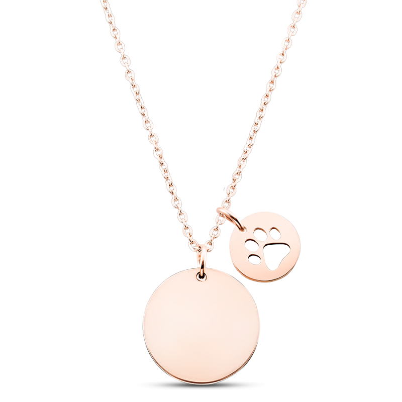 Collana Personalizzata con Tipo di Cane - Rosegold - 61