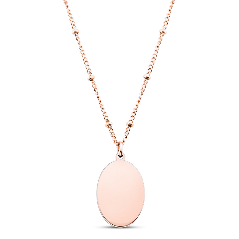 Collana Personalizzata Floreale - Rosegold - 61