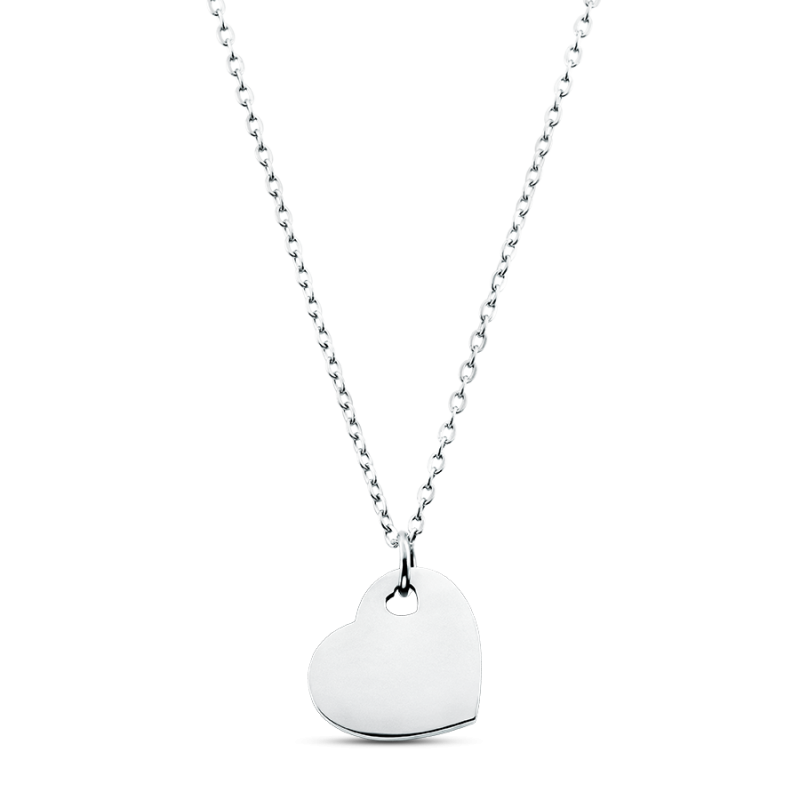 Collana Personalizzata con Calligrafia - Silver - 60