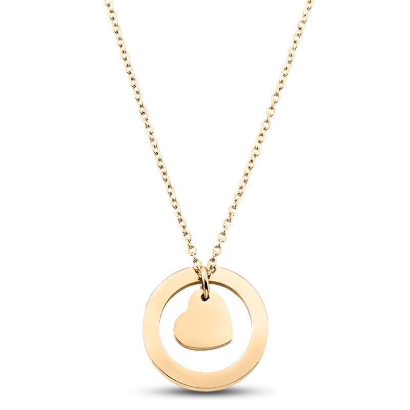 Collana Personalizzata con Coordinate - Gold - 62