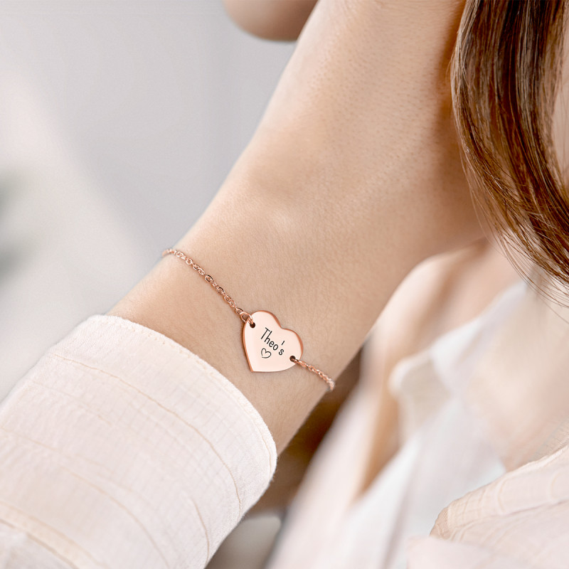 Bracciale Personalizzato con Cuore