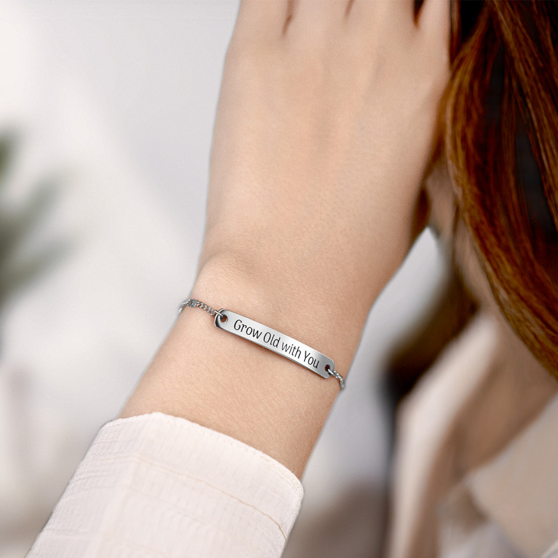 Bracciale Personalizzato con Frase Significativa