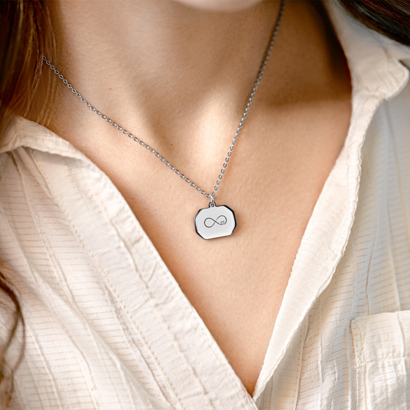 Collana Personalizzata con Illustrazione - Silver - 60